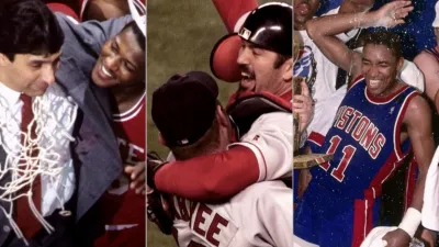 Images from 30 for 30 specials featured in the article.