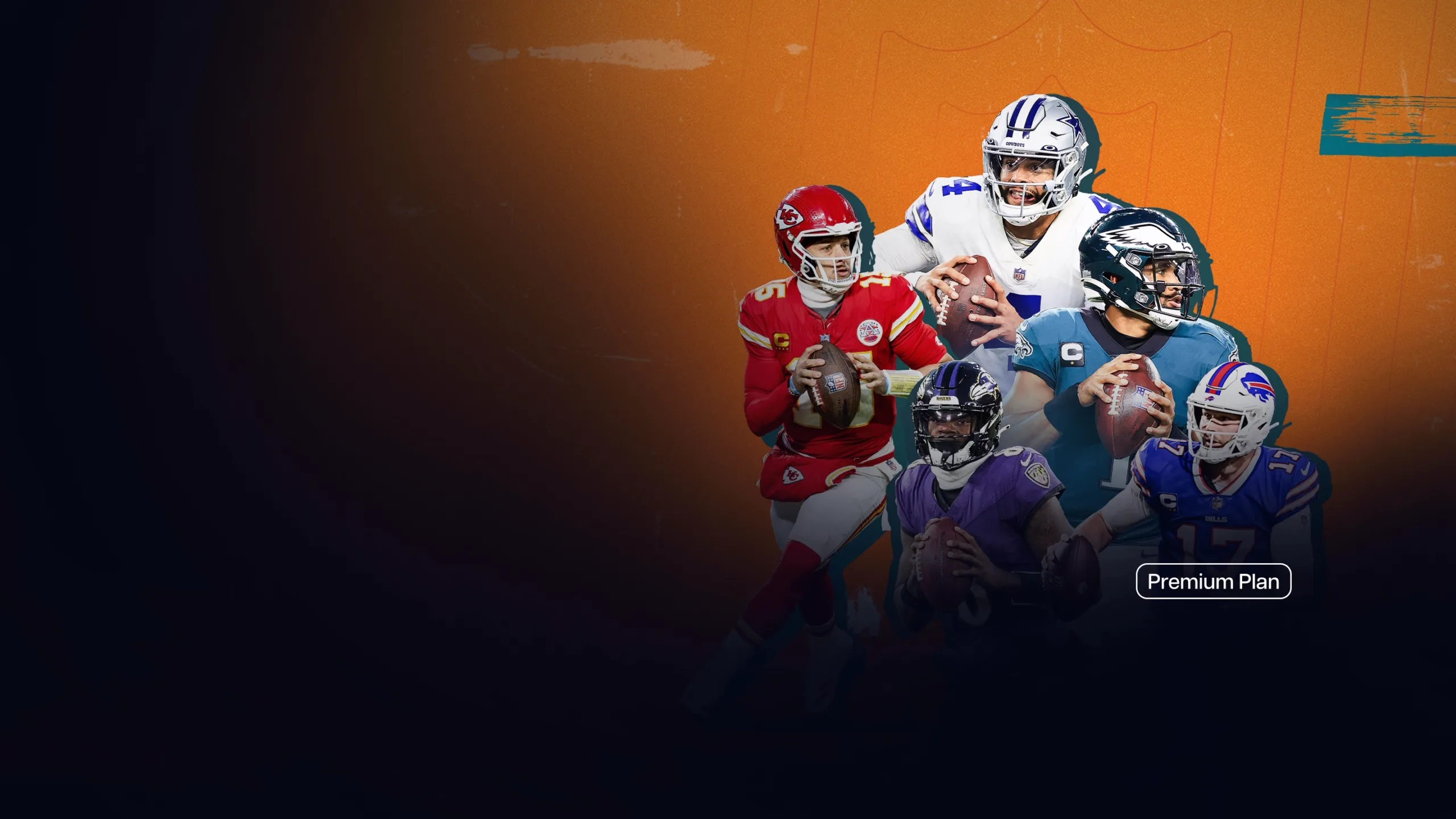 Background Image Slider - NFL Super Bowl