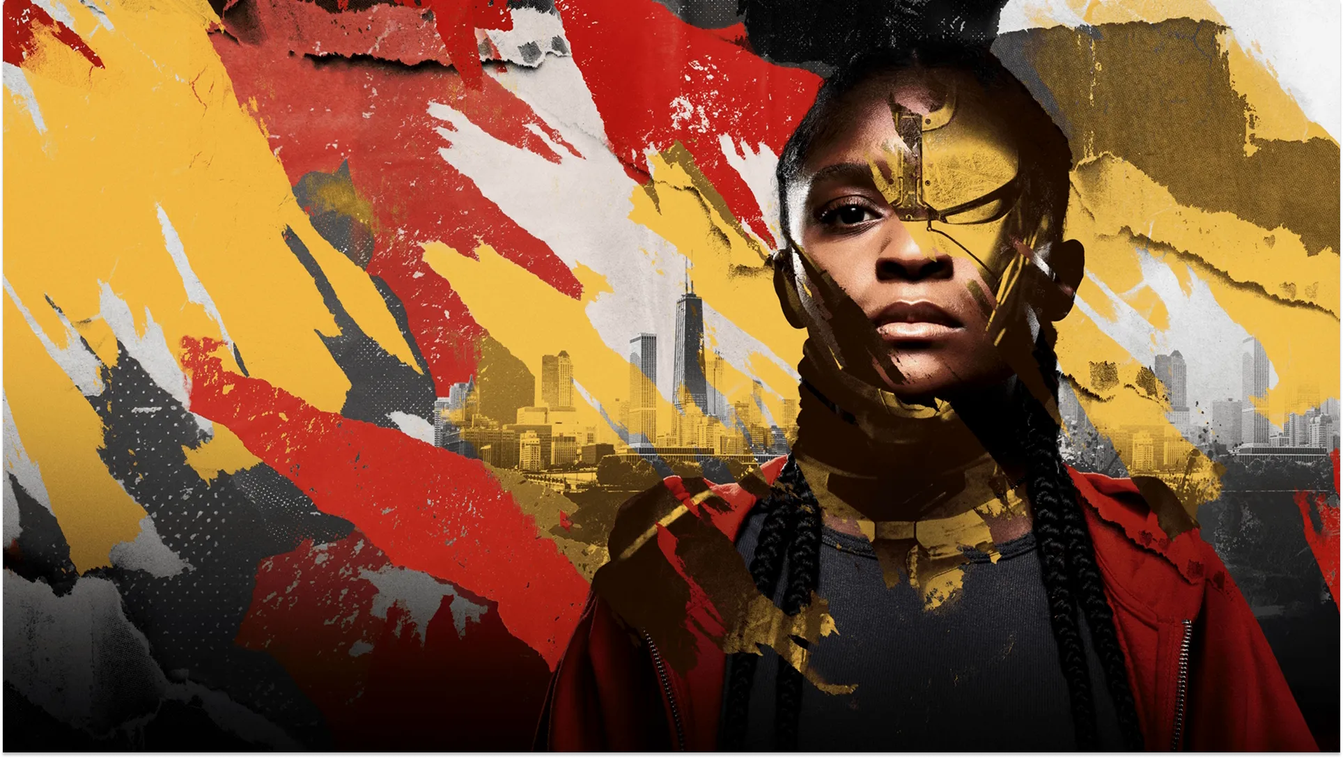 Riri Williams (Dominique Thorne) with her Ironheart suit.