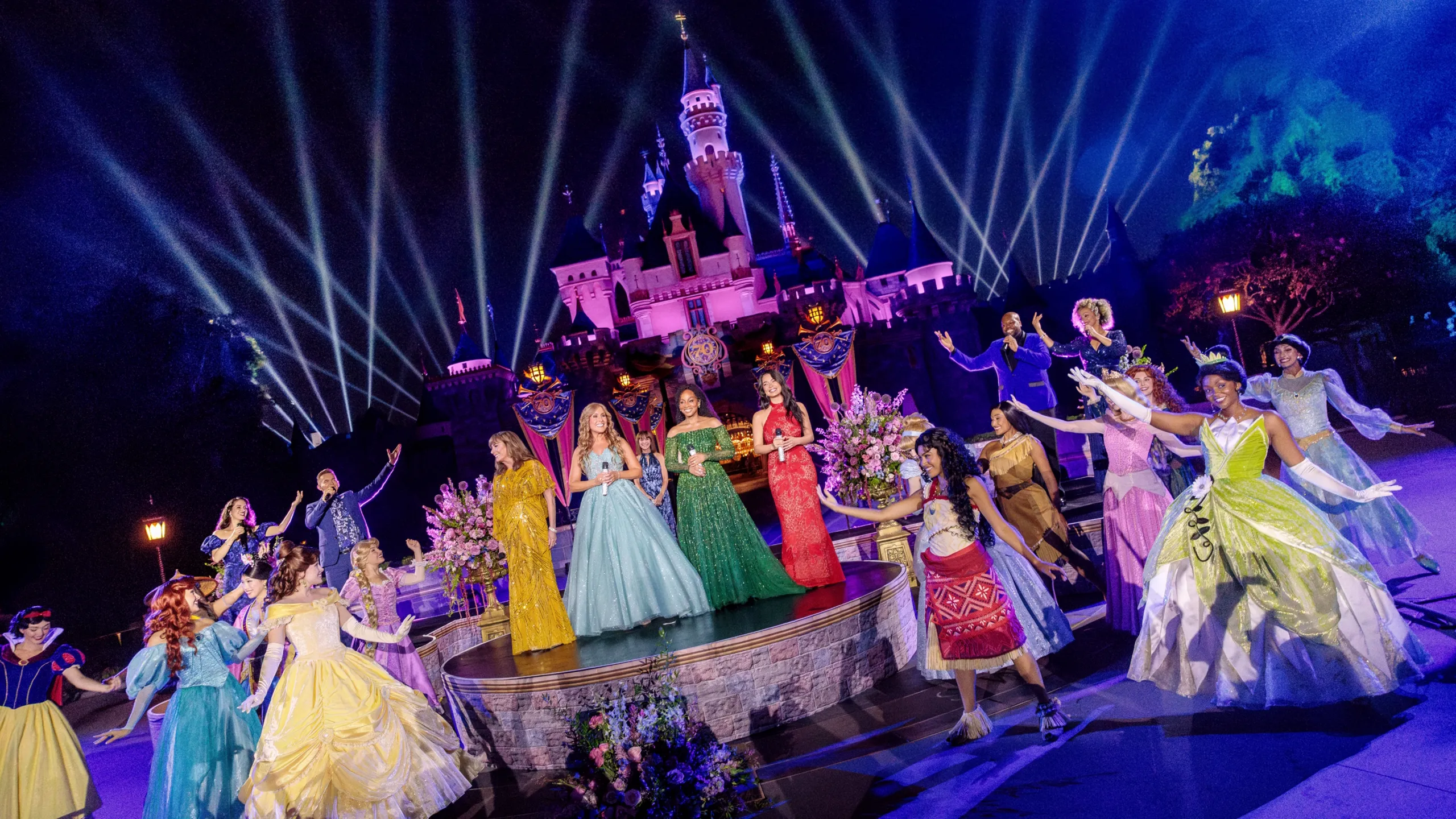 Group shot at Disney Princess Concert: Celebrating 70 Years of Disneyland