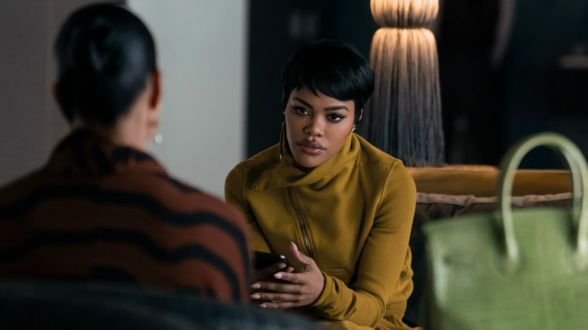 Teyana Taylor as Milan in All's Fair, Hulu, Disney+