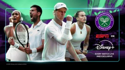 Promotional Image for Wimbledon, ESPN