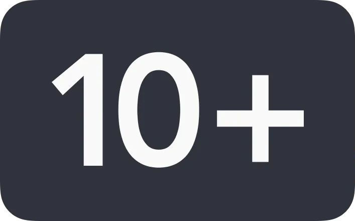 10+