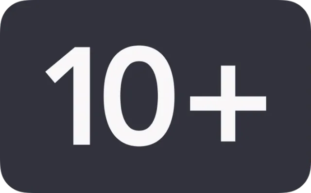 10+