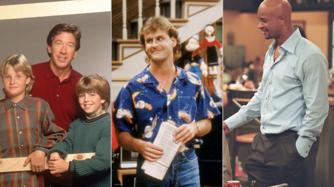 Images from Home Improvement, Full House, and My Wife and Kids which feature in the Watch Guide.