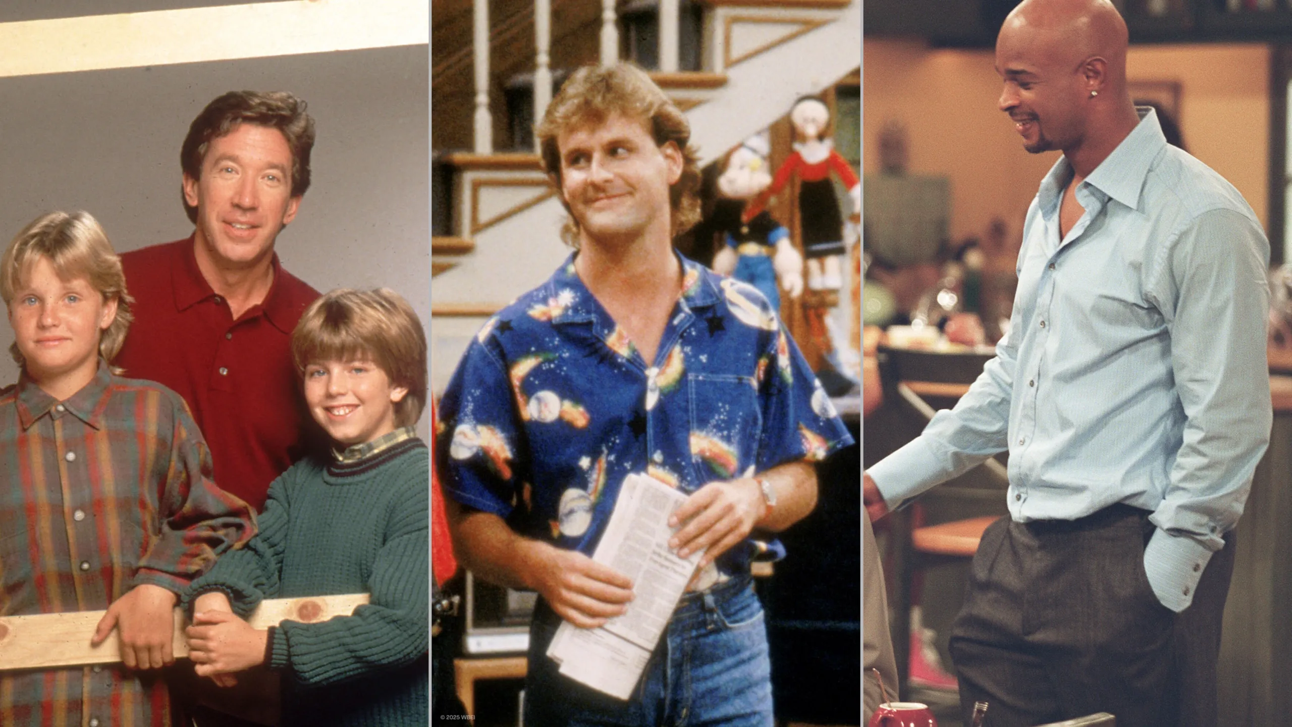 Images from Home Improvement, Full House, and My Wife and Kids which feature in the Watch Guide.
