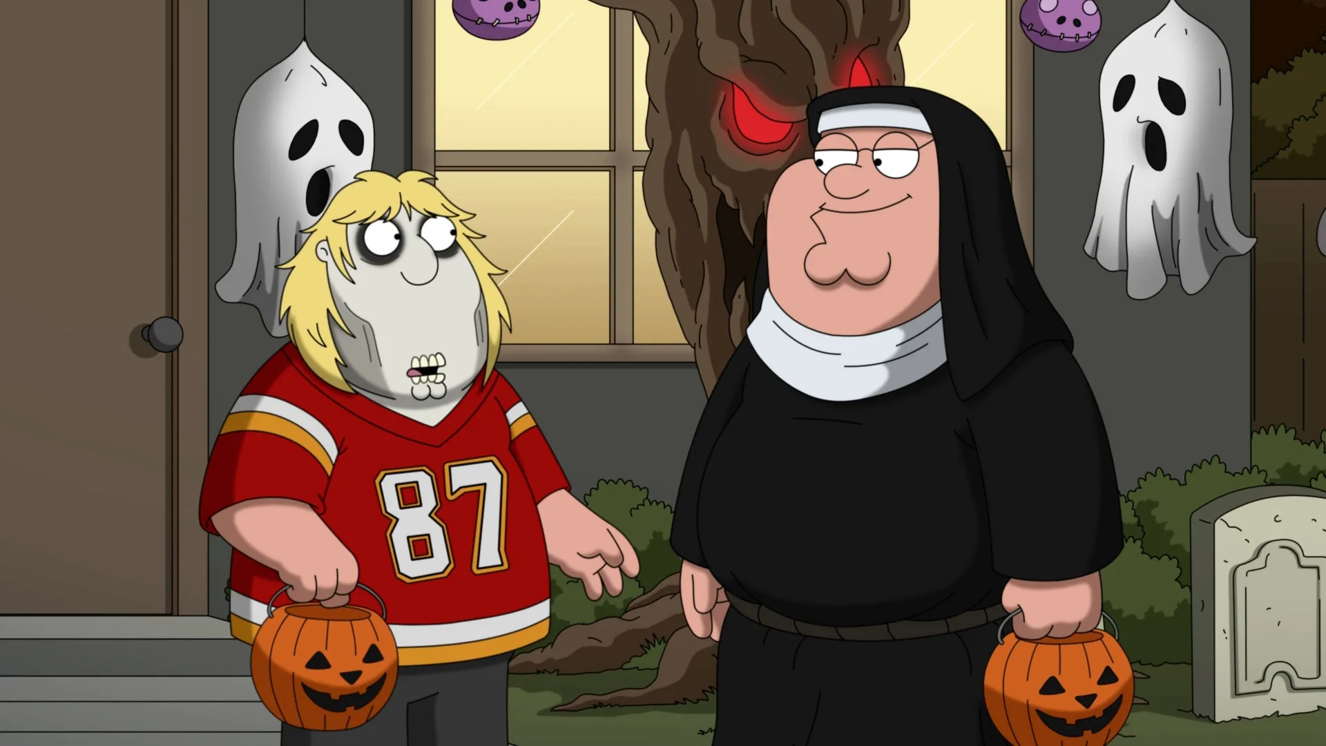 Chris and Peter from Family Guy