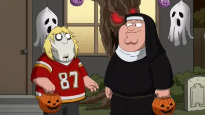 Chris y Peter de Family Guy