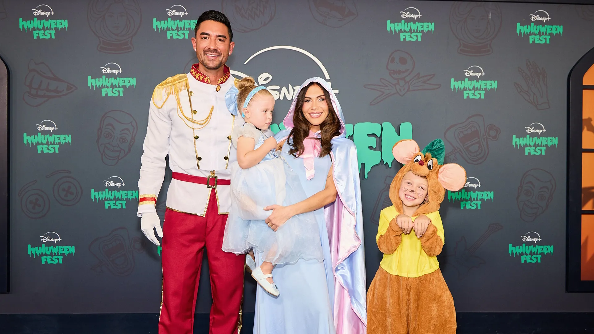 MARCIANO BRUNETTE and JESSIE DRAPER at DISNEY+ HULUWEEN FEST