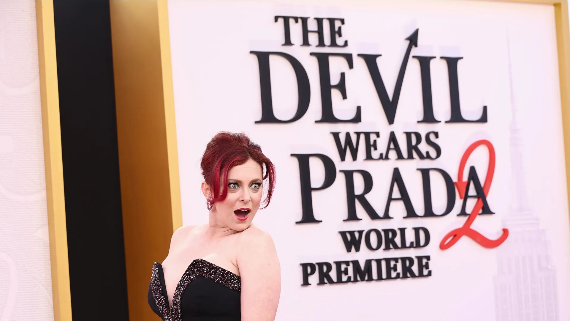 Rachel Bloom attends the world premiere of The Devil Wears Prada 2