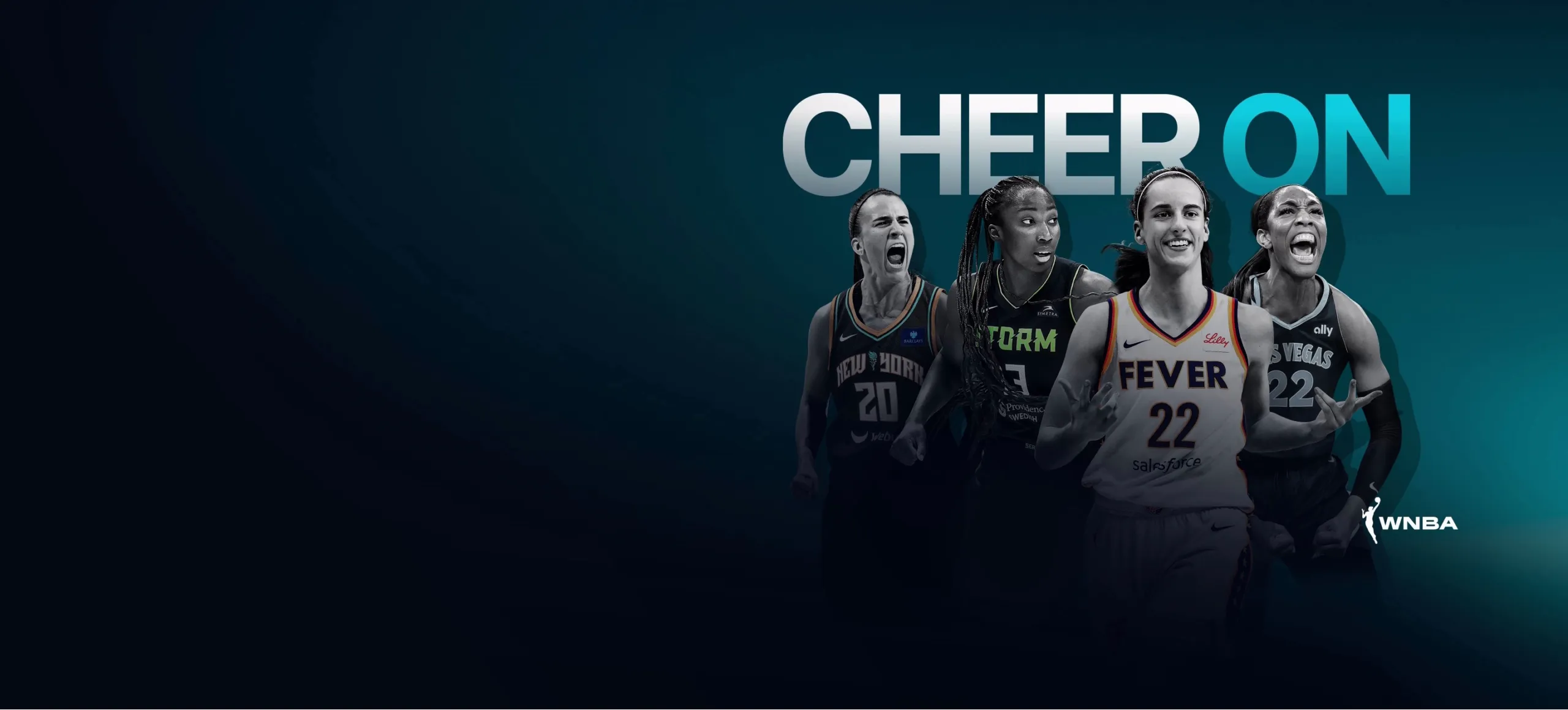 Background Image Slider - WNBA - CHEER ON