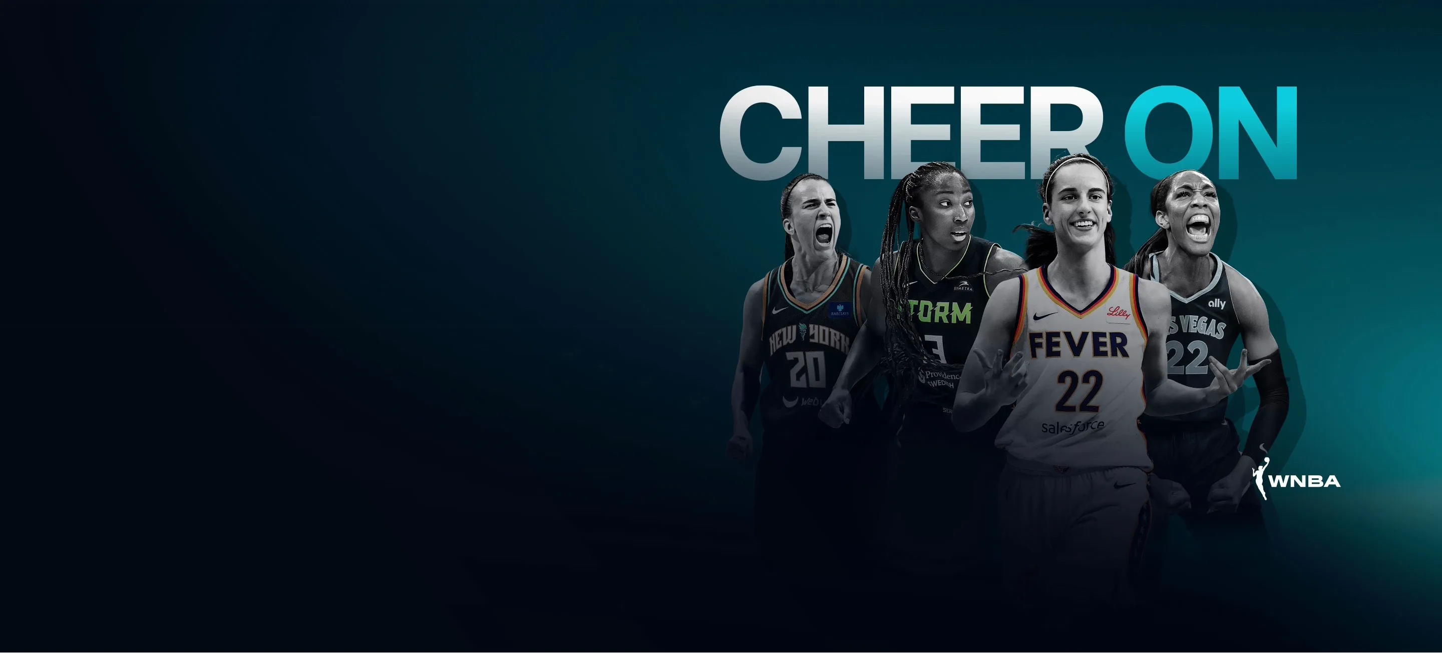 Background Image Slider - WNBA - CHEER ON