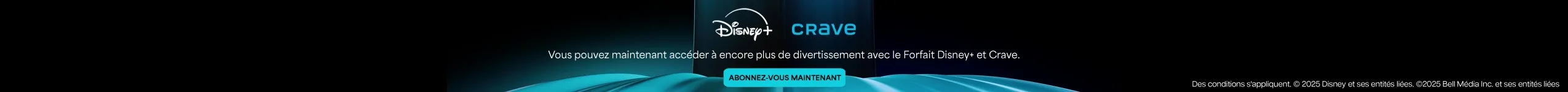 Disney+ Crave Bundle