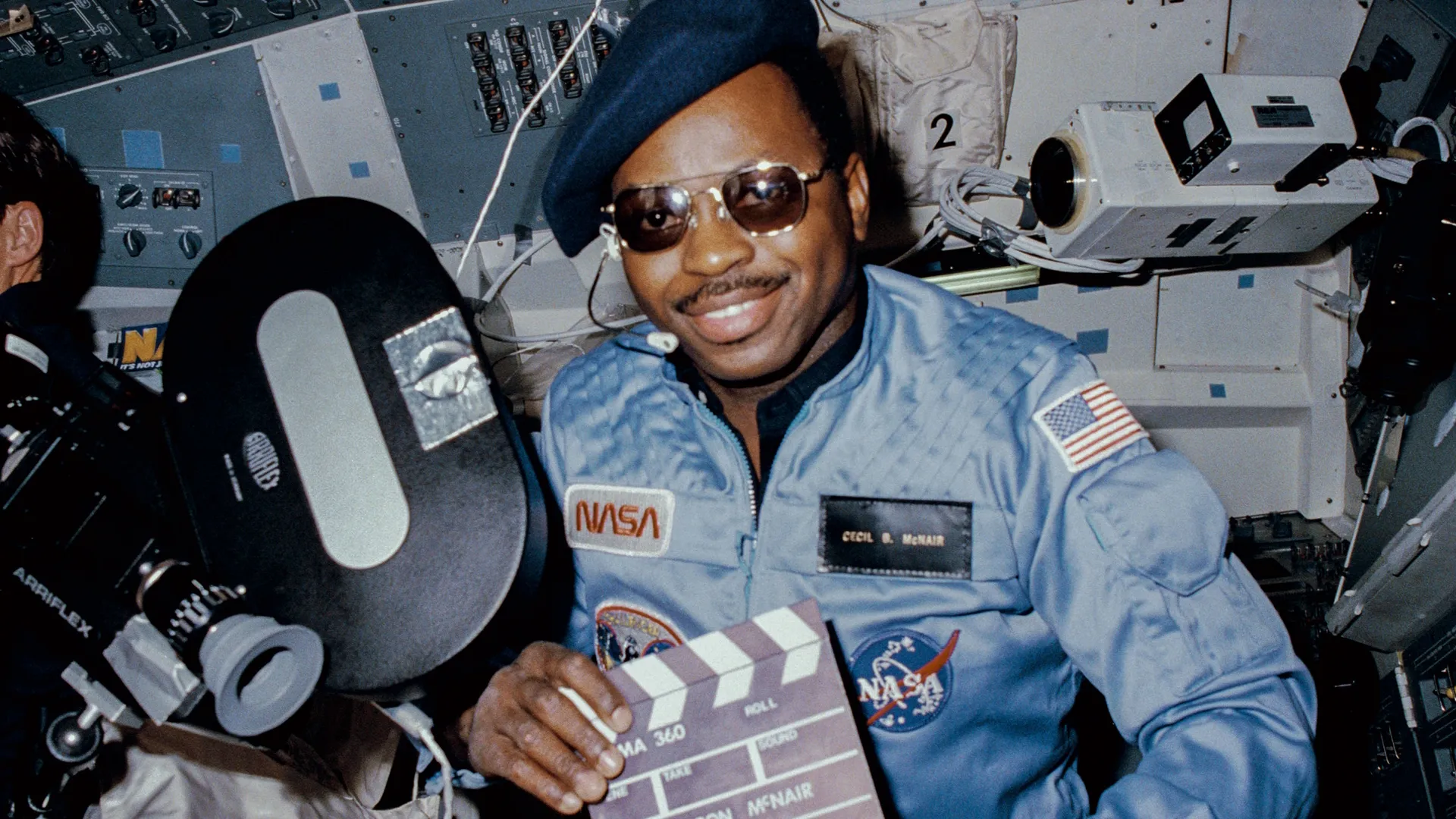 Astronaut Ronald McNair during his time with NASA