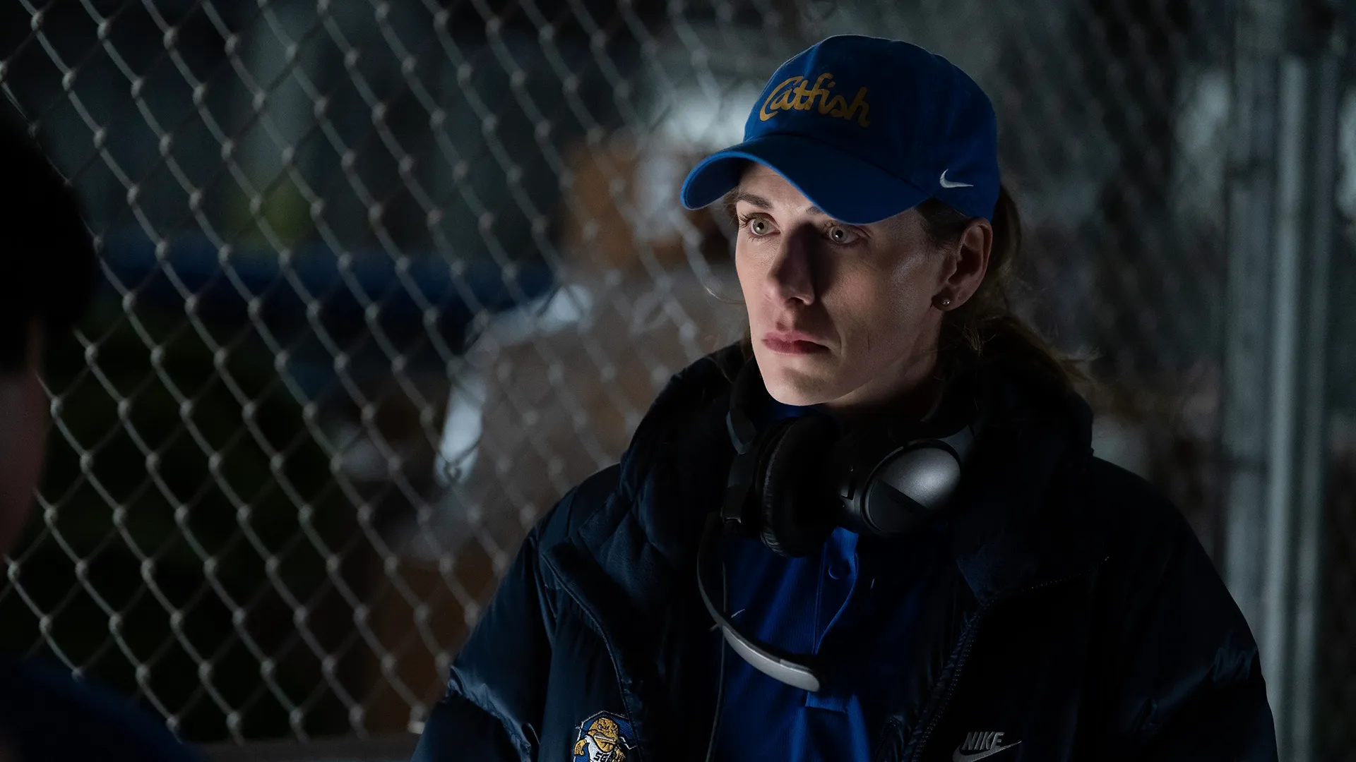 Wynn Everett as Coach Tricia Yeager in Chad Powers