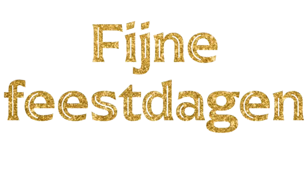Fijne feestdagen
