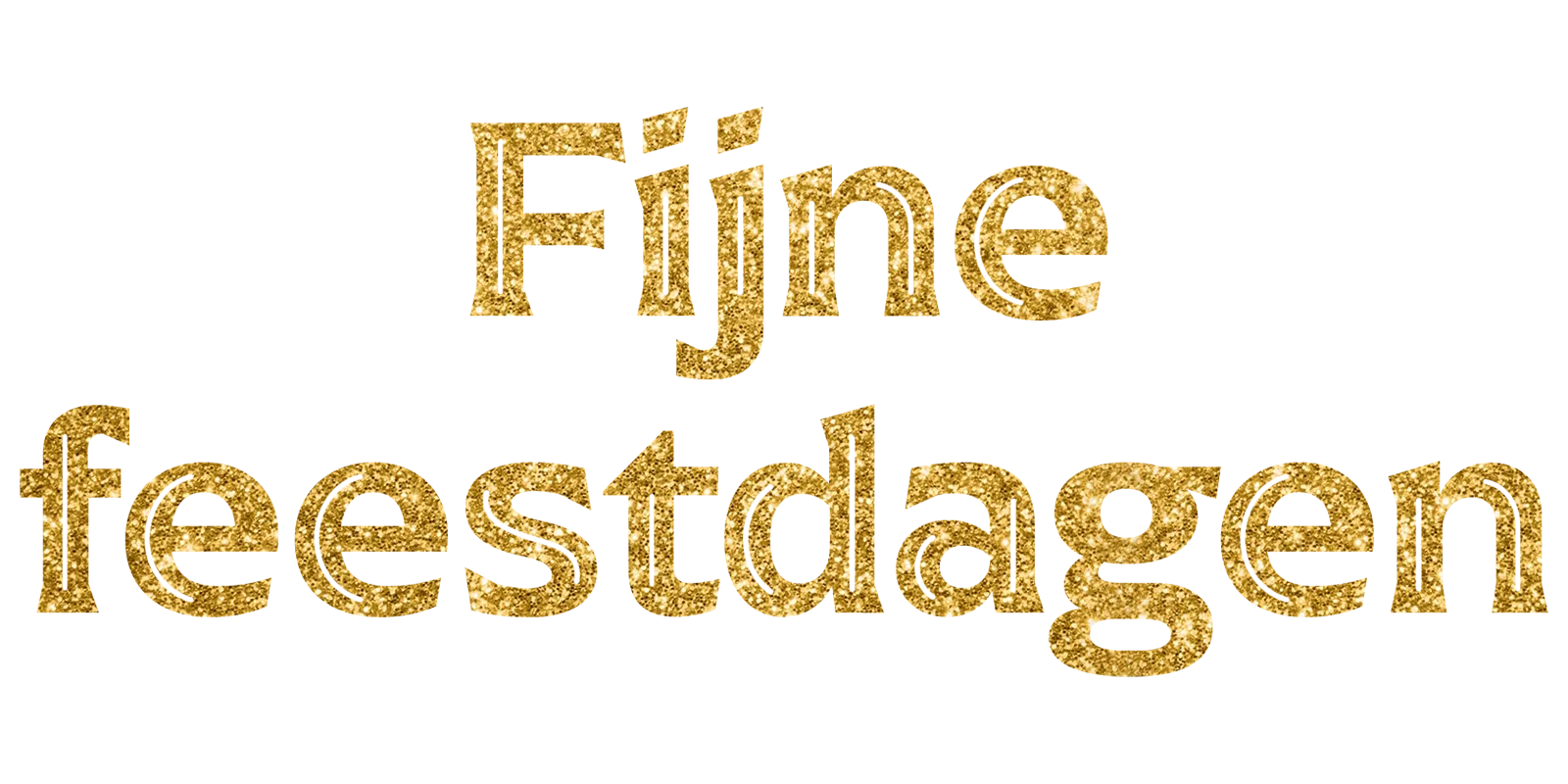 Fijne feestdagen