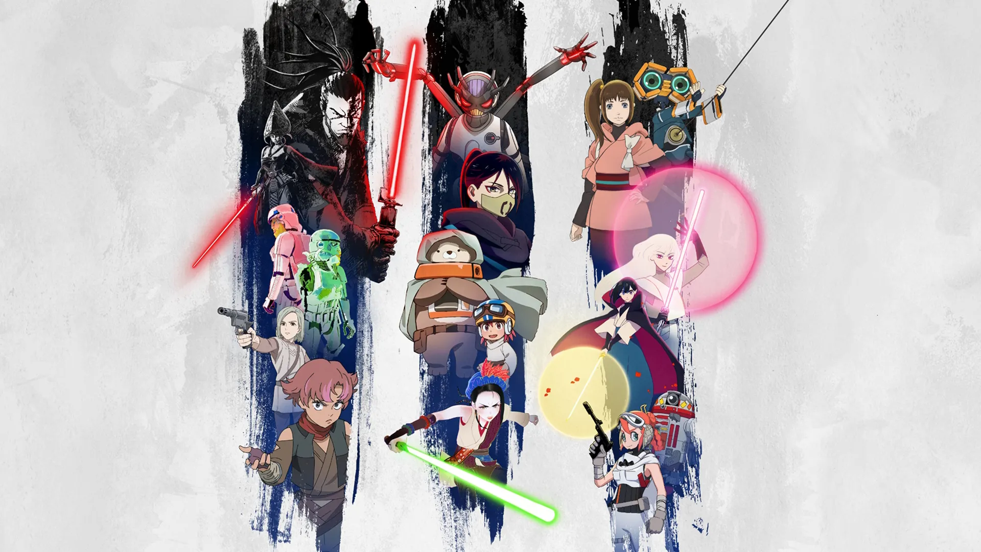 Key art for the third season of Star Wars: Visions.