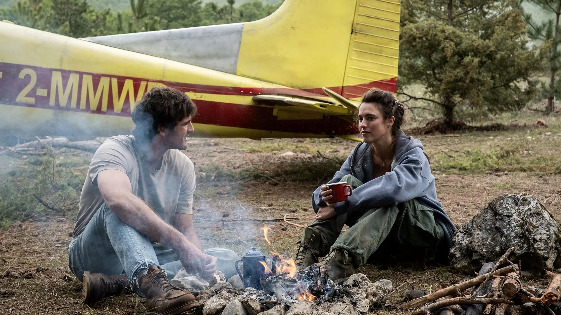 Margaret Qualley como Cima en La Guerra de los Últimos