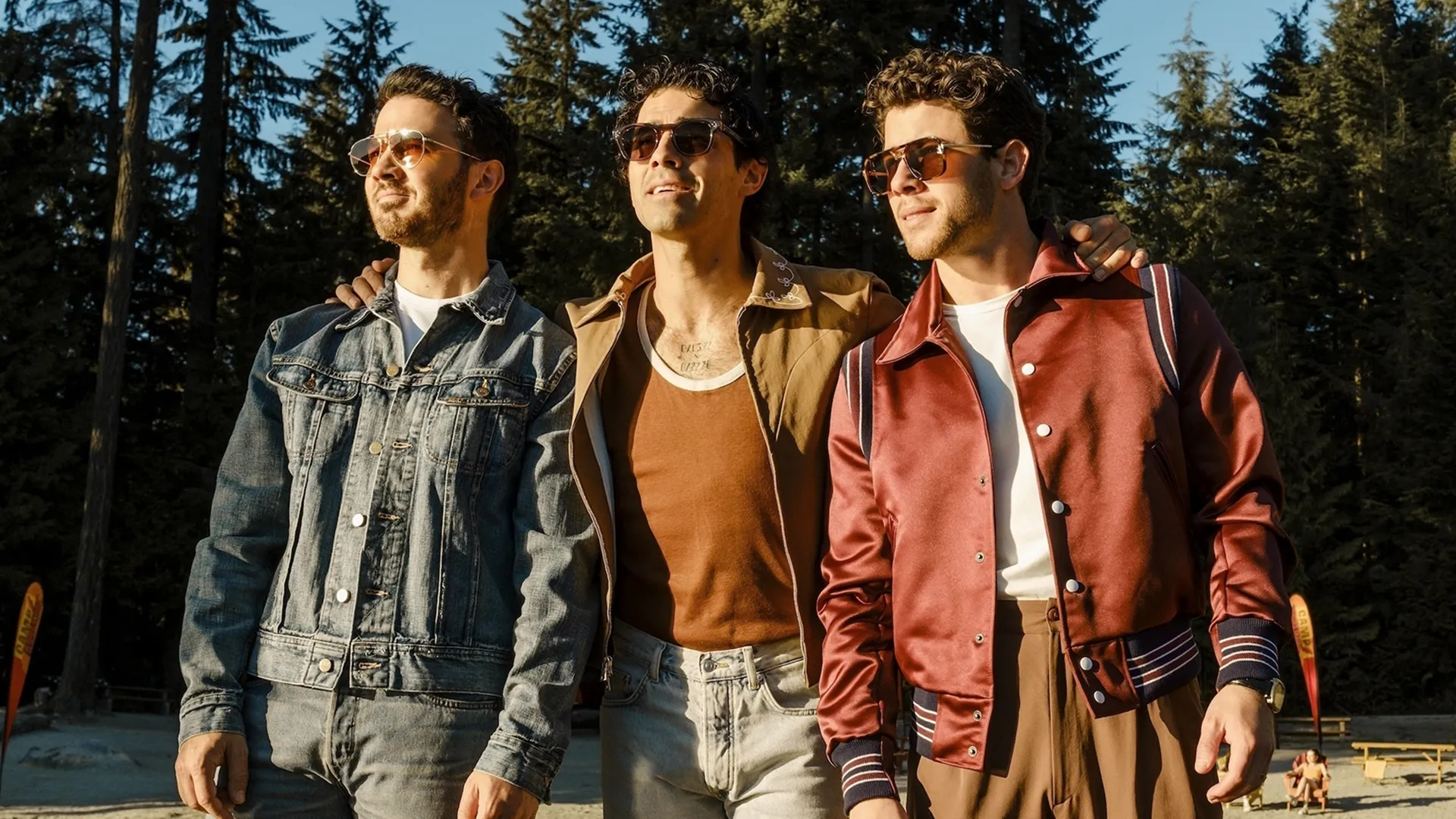 Joe Jonas, Nick Jonas, and Kevin Jonas in Camp Rock 3