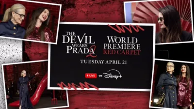 An image for the Devil Wears Prada 2 Premiere live from NYC