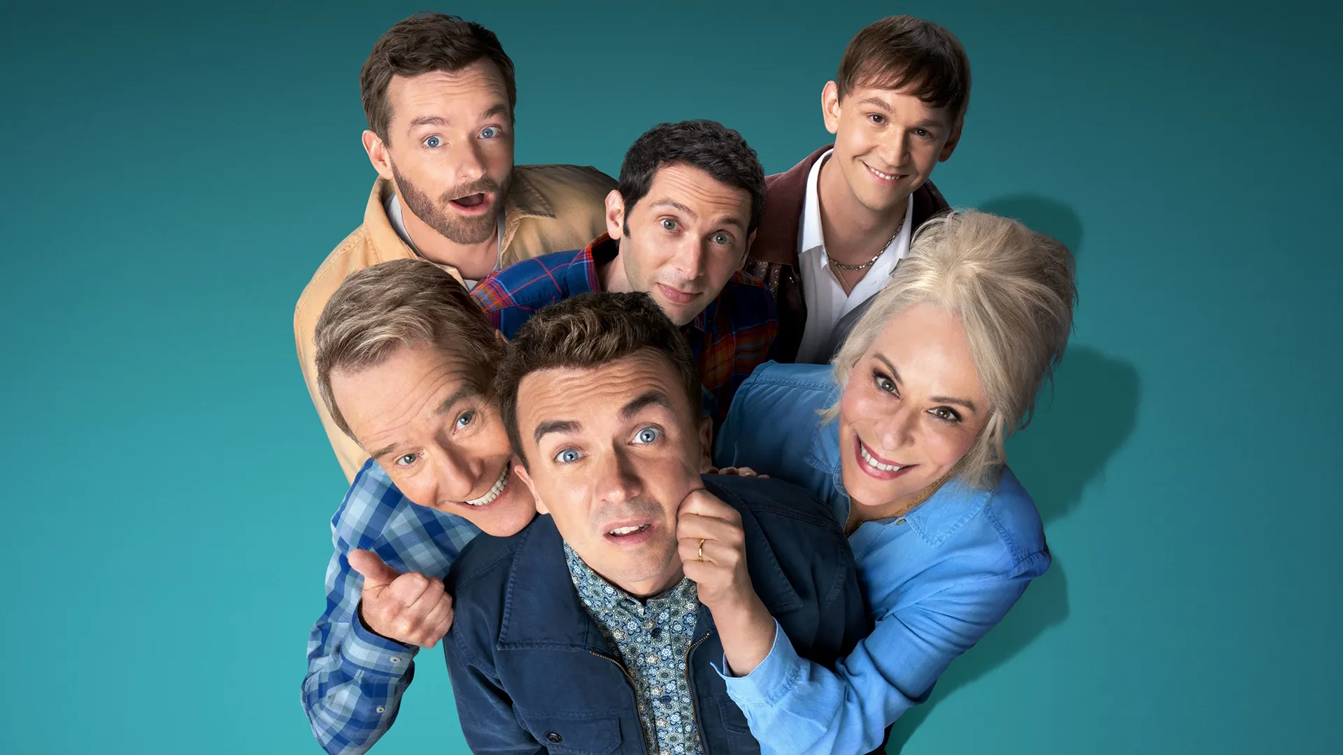 This image features the cast of the television series Malcolm in the Middle. 