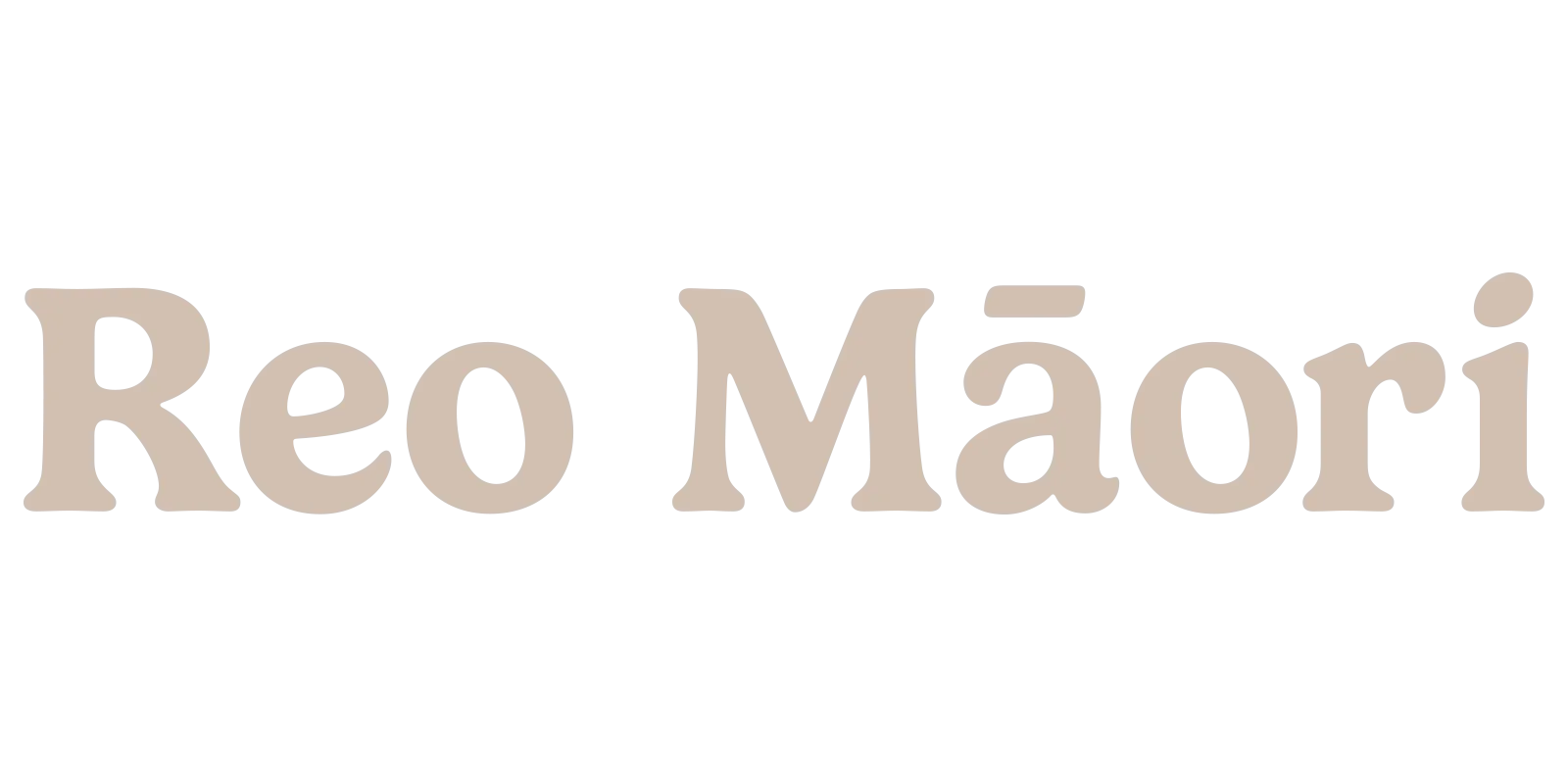 Reo Māori