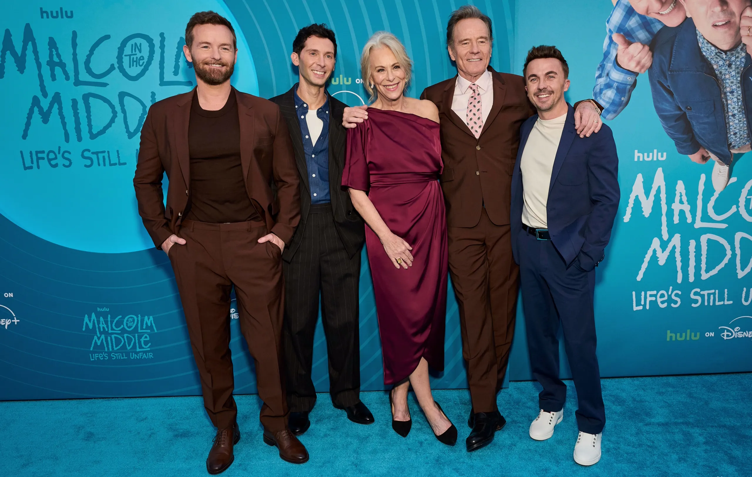Christopher Masterson, Justin Berfield, Jane Kaczmarek, Bryan Cranston, Frankie Muniz, Malcolm in the Middle: La vida sigue siendo injusta Disney+