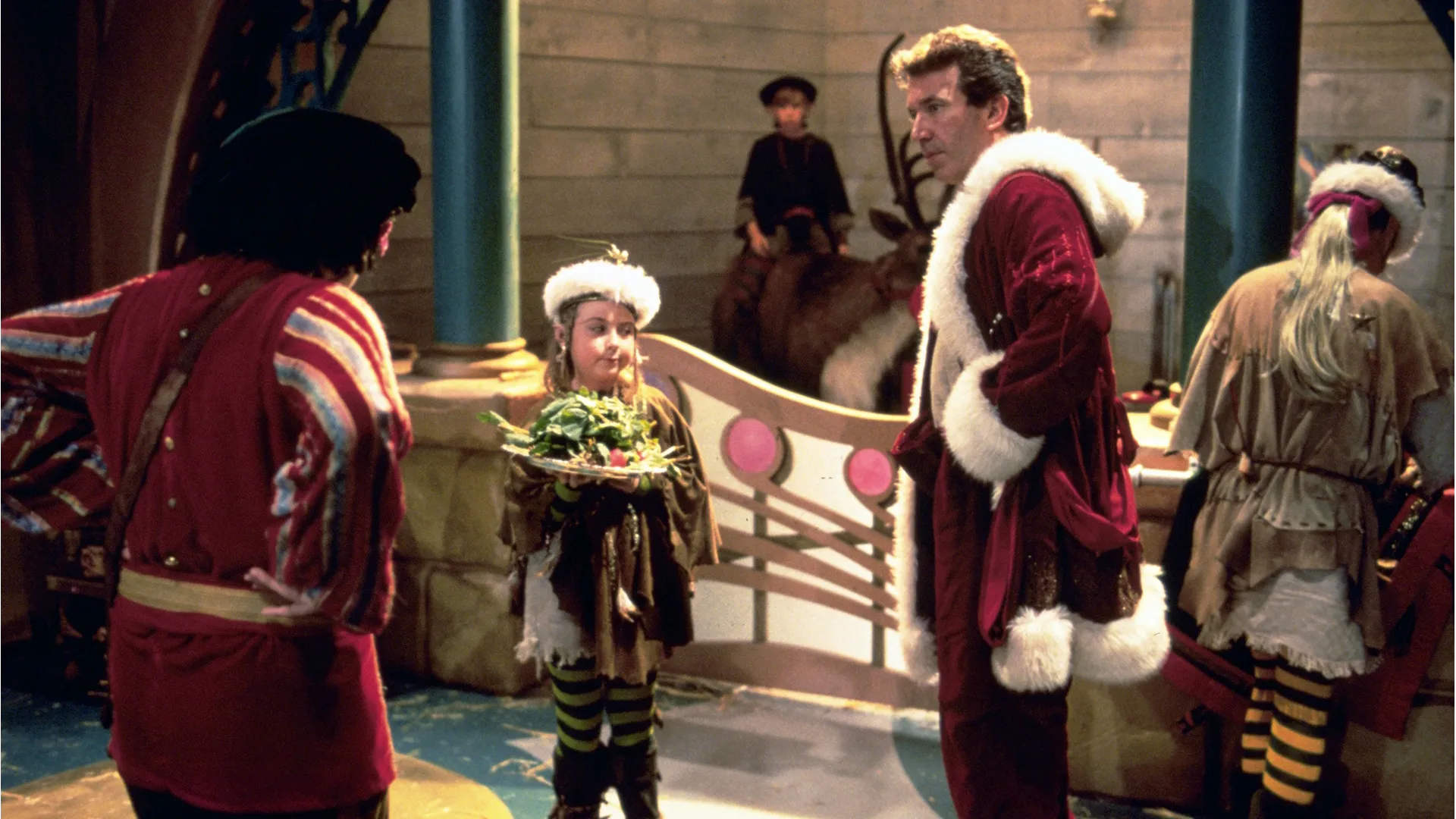 Tim Allen as the main character, Scott Calvin in The Santa Clause, Disney+