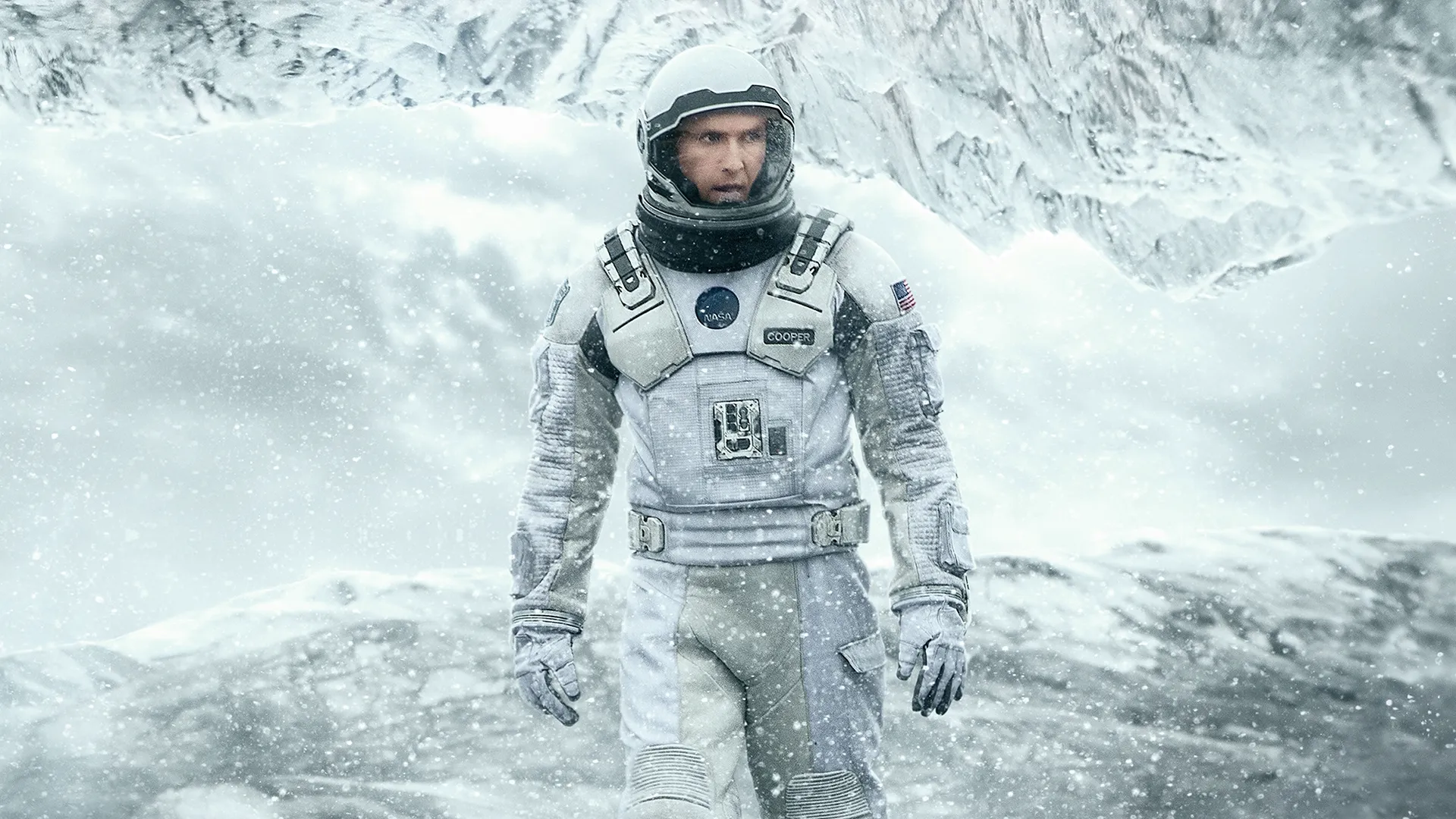 Cooper (Matthew McConaughey) in Interstellar.