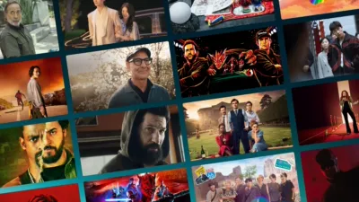 Collage of titles coming to Disney+ in May 2026.