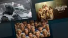 This image shows a collection of original promotional tiles for various popular streaming shows and movies available across Disney+.