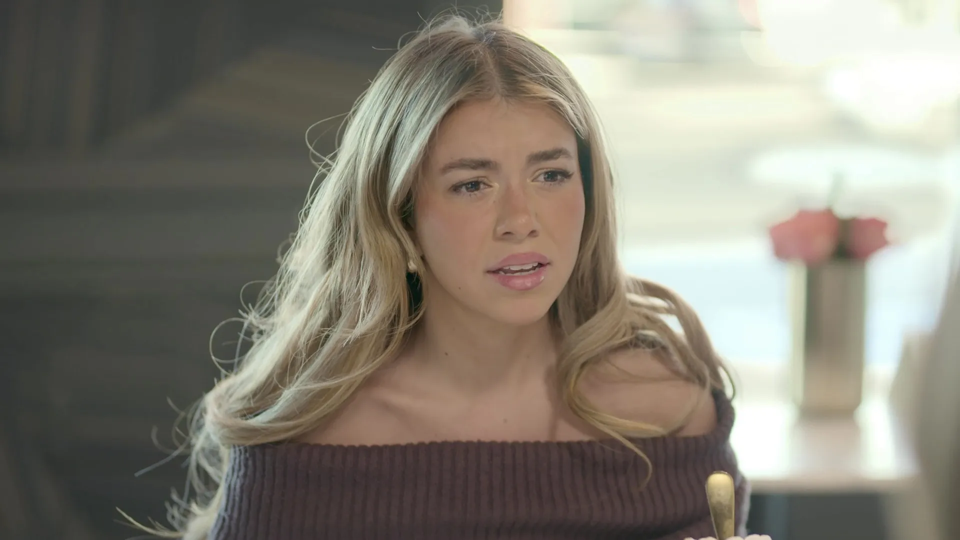 This image shows Mayci Neeley from the reality television series The Secret Lives of Mormon Wives. 