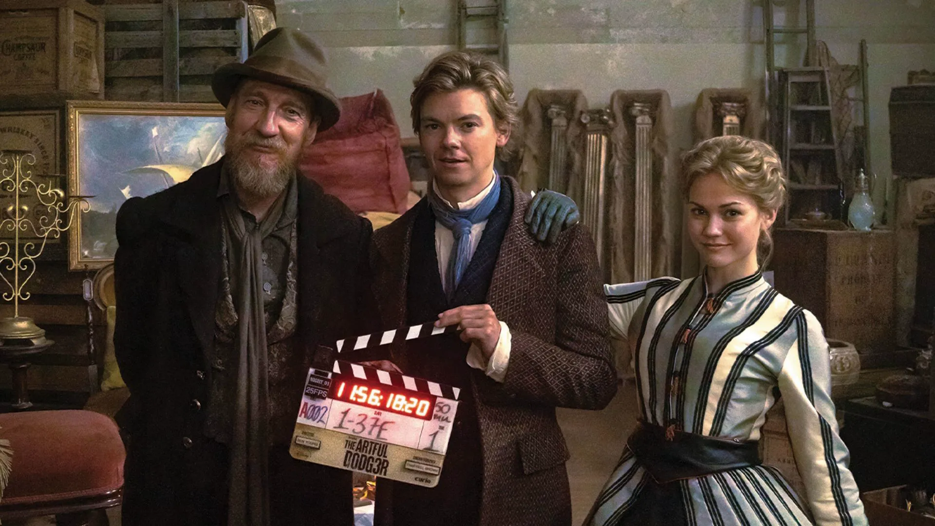 Image of principal cast of The Artful Dodger season 3