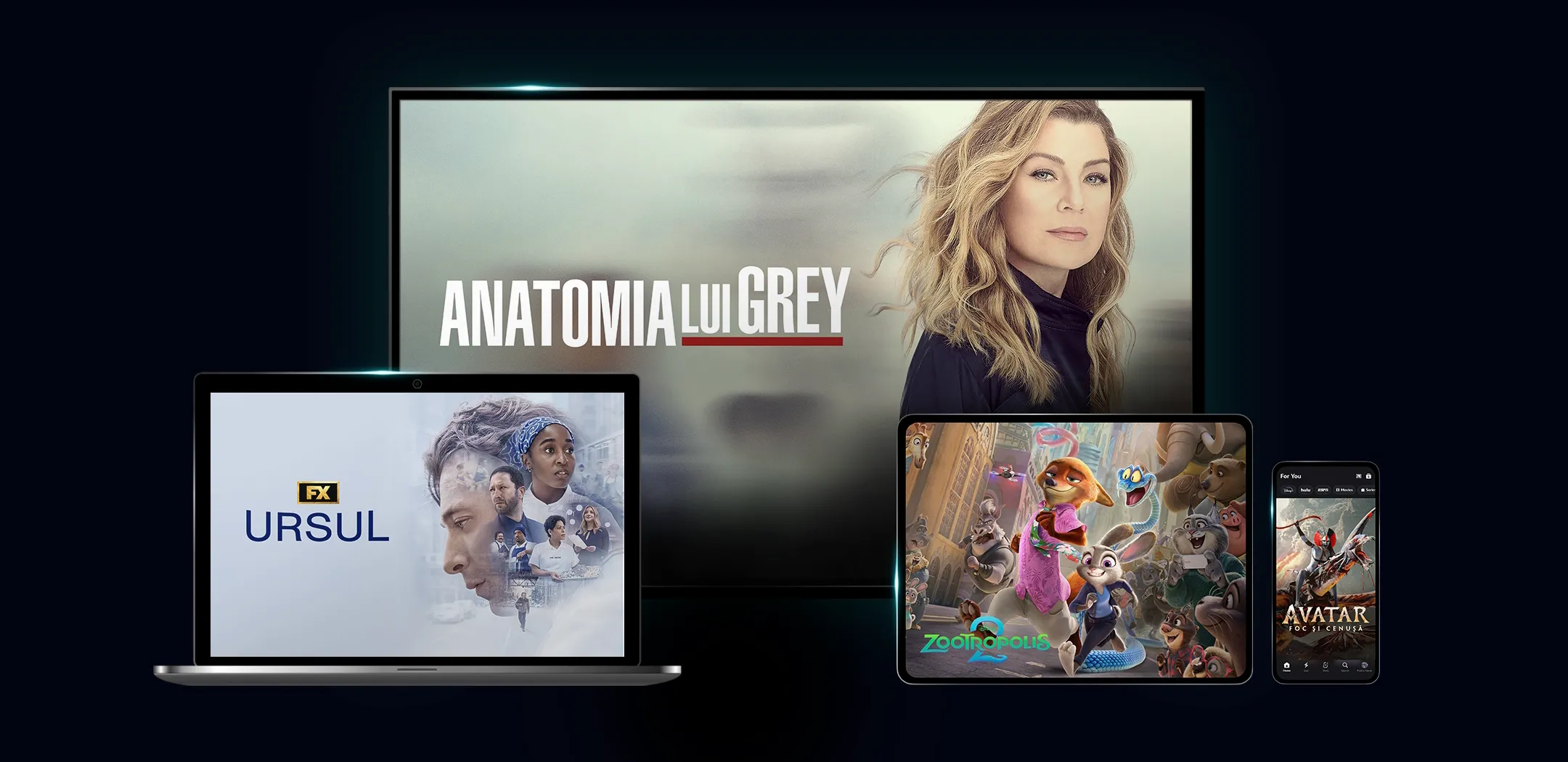 Programe Disney+ pe diferite dispozitive