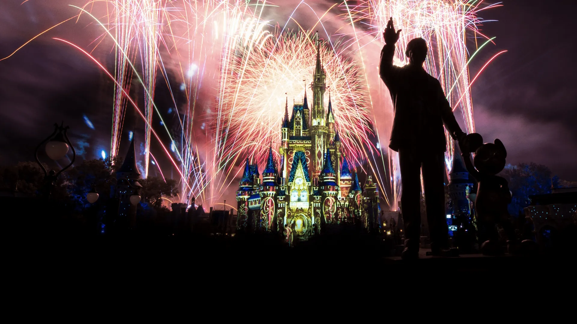 Happily Ever After fireworks show at Magic Kingdom Park
