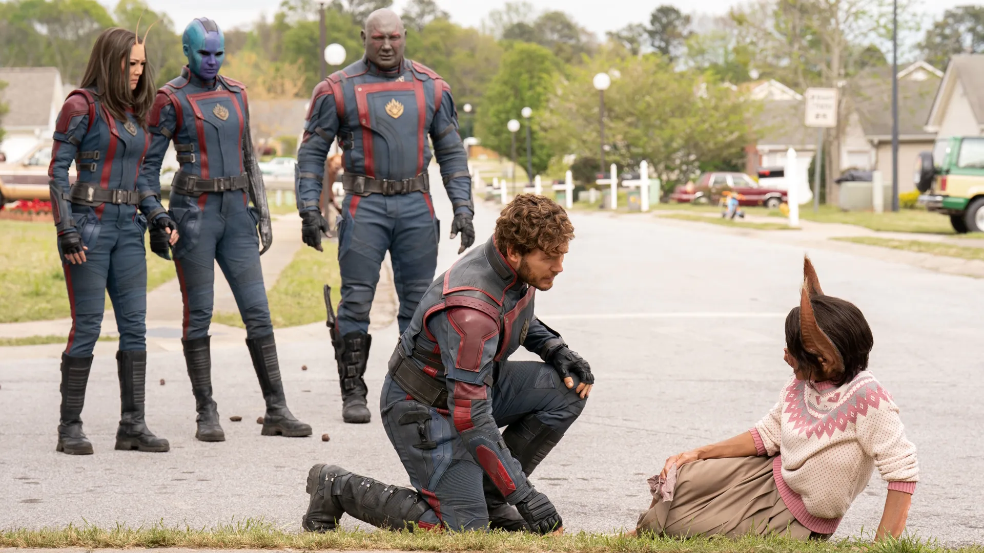 Dave Bautista in Guardians of the Galaxy Vol. 3