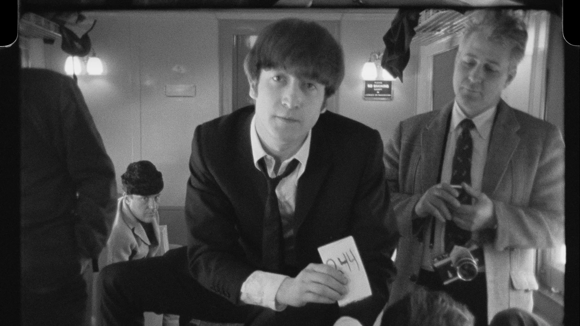John Lennon in Disney's BEATLES '64.