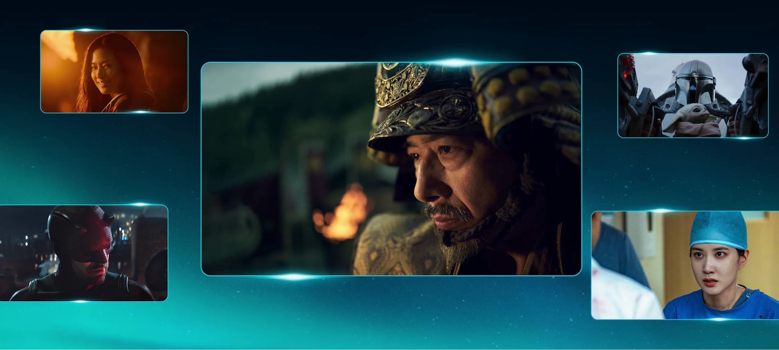 Disney+とは（Disney+のさまざまな作品と一緒に表示）