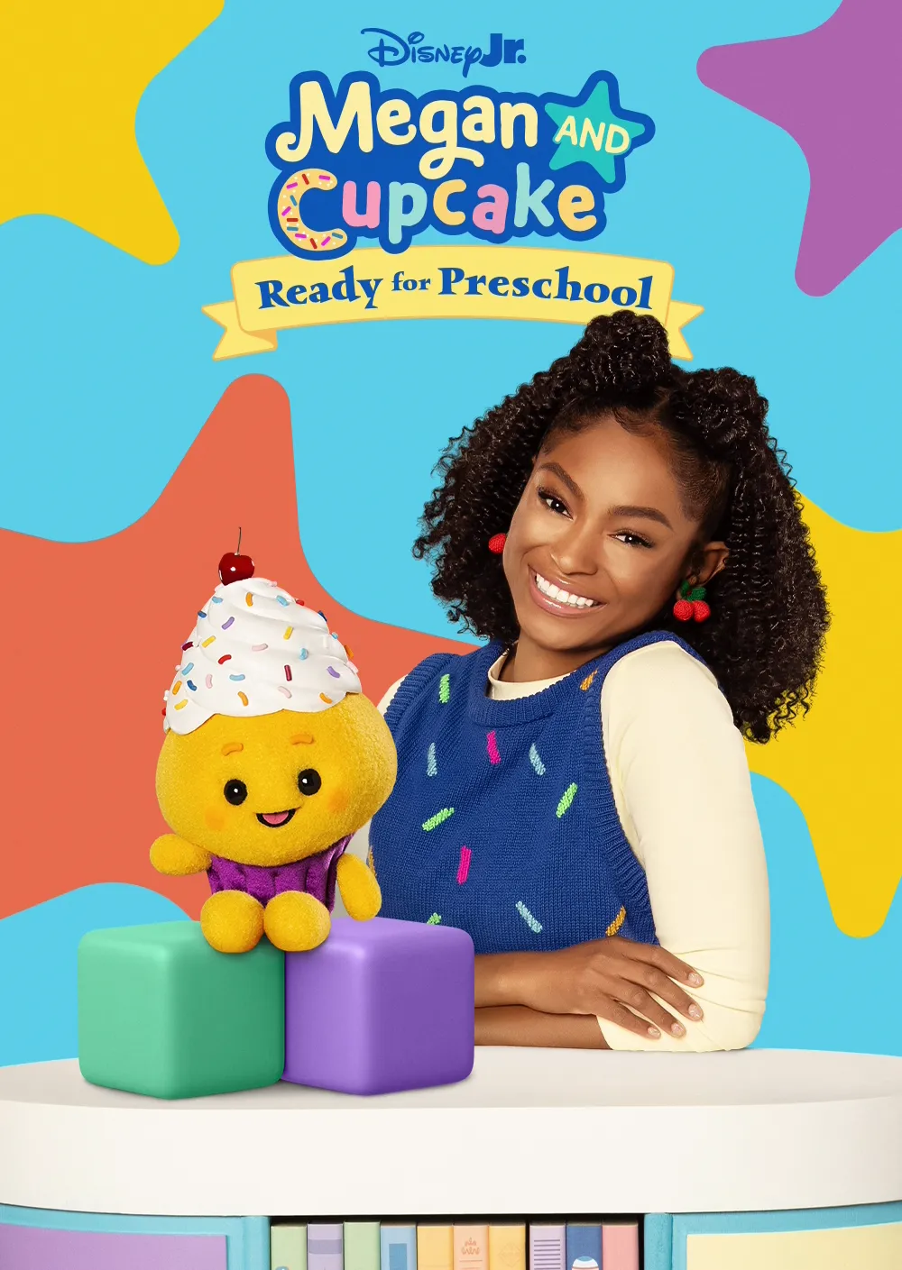 Megan and Cupcake Ready for Preschool