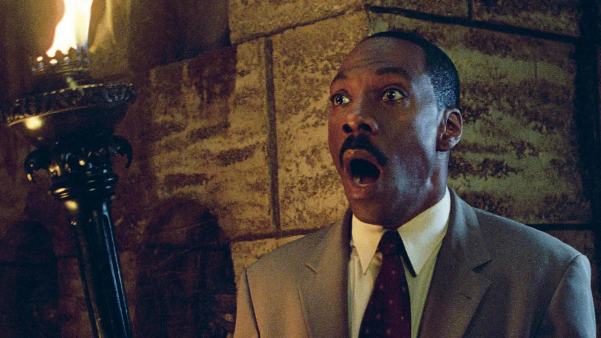 Jim Evers (Eddie Murphy) in The Haunted Mansion