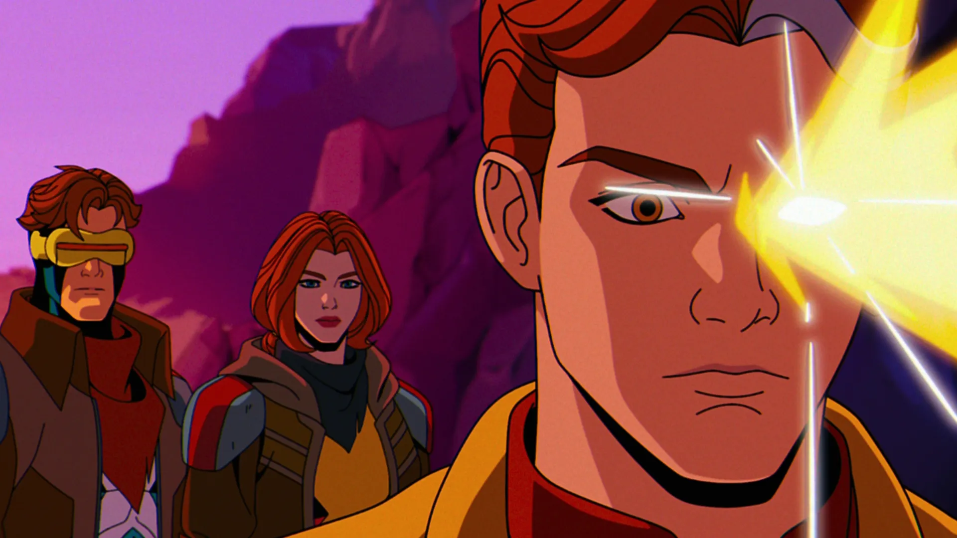 X-Men '97 Season 2, Episode 1 | Cyclops, Jean, and their son Nathan Summers