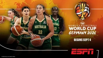 Promotional graphic for the FIBA Women's Basketball World Cup Germany 2026