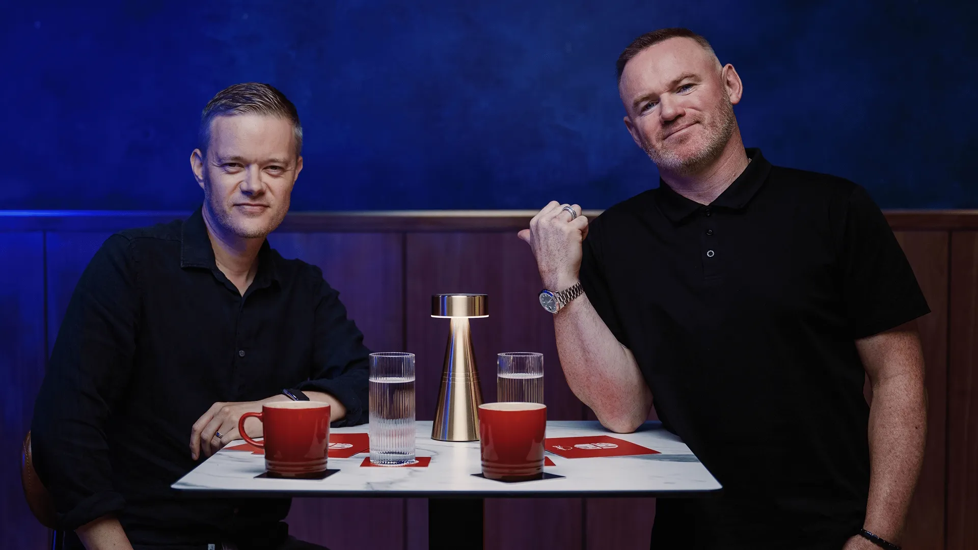 Wayne Rooney and Paddy McGuinness on Stick to United with Wayne Rooney            Is this conversation helpful so far?