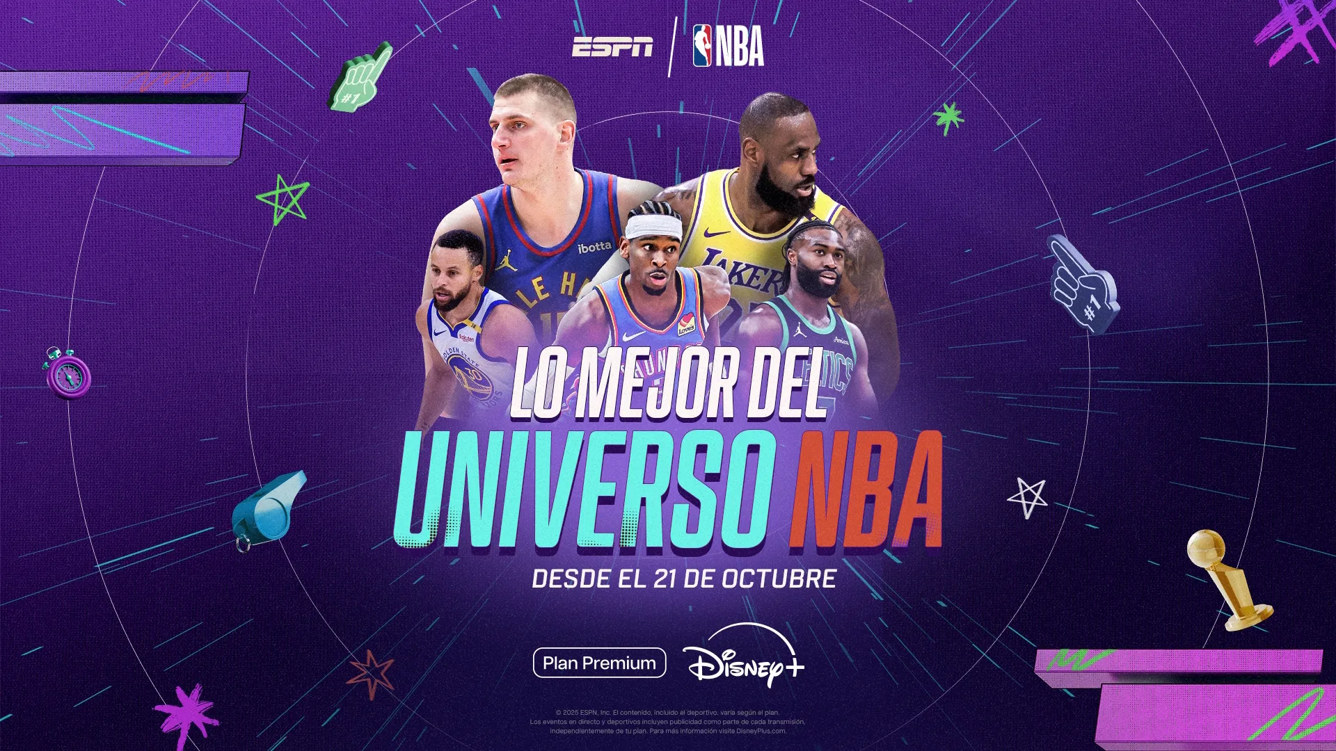 NBA, ESPN Disney+