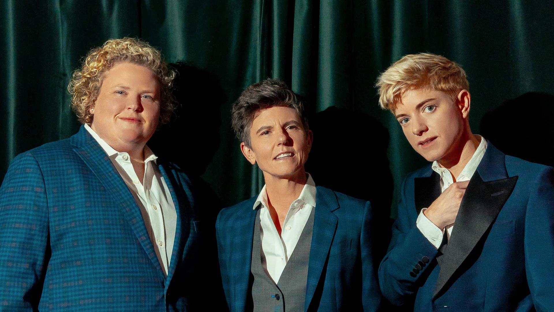 Fortune Feimster, Tig Notaro and Mae Martin in Handsome