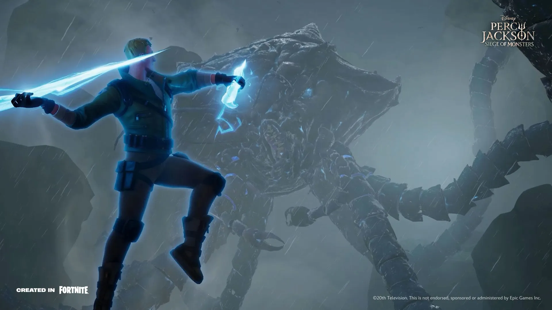 An in-game image from Percy Jackson: Siege of Monsters