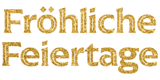 Fröhliche Feiertage