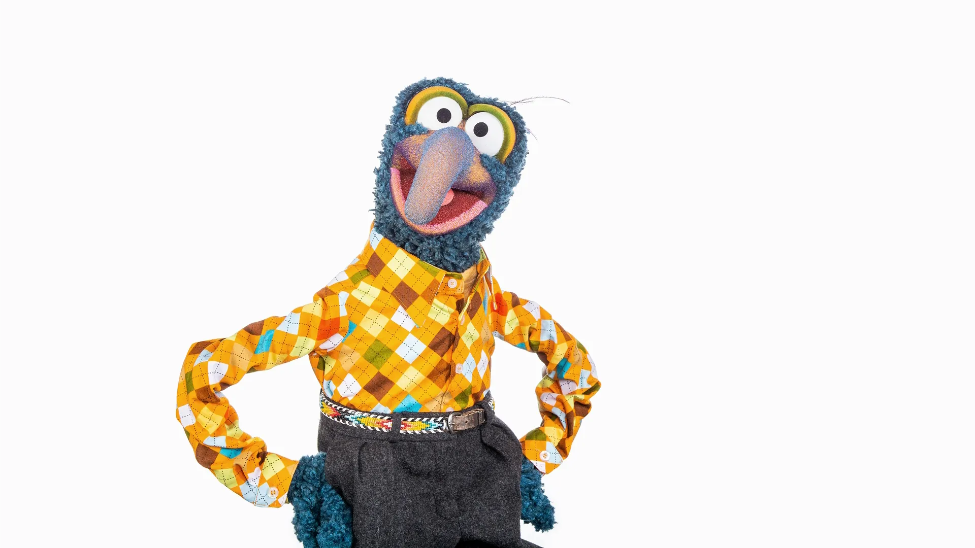 The Great Gonzo on a white background