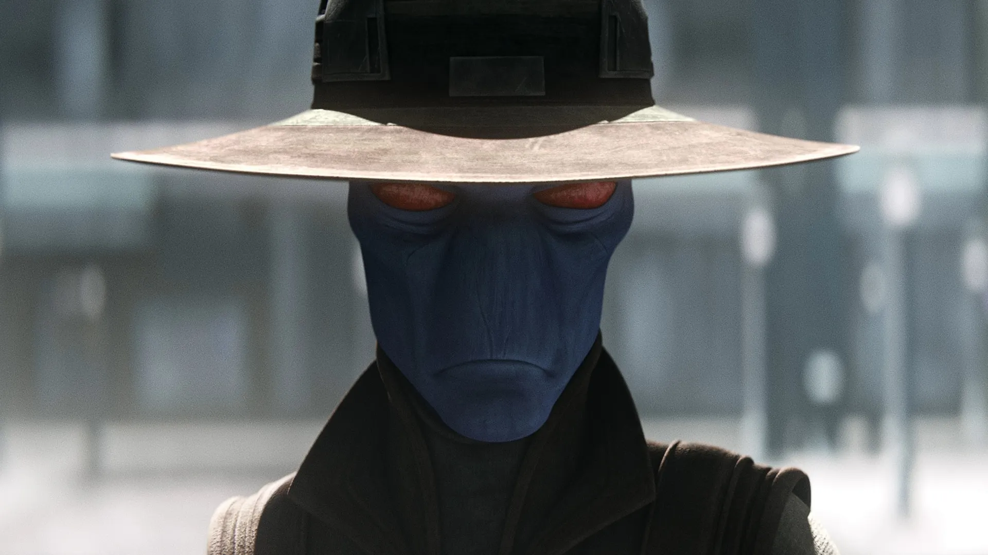 Close up of Cad Bane in Star Wars: Tales of the Underworld.